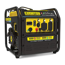 Champion 4250-Watt Dual Fuel Portable Open Frame Inverter Generator, CARB