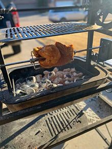 Total Control Santa Maria Grill Attachment for PK Grills (Santa Maria Attach. w/Rotisserie for PK Original)