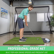 GoSports Elite Golf Practice Net with Steel Frame Black