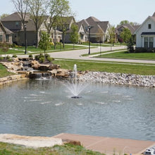 1/3 HP Floating Fountain & Aerator for Ponds and Lakes with 100 ft Cord