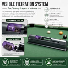 Billiard Table Cloth Cleaner, 12kpa Pool Table Cloth Vacuum Cleaner