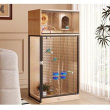 Flight Cages Luxury Villa Bird Cage for Parrots Complete New Type Birdhouse & Nest