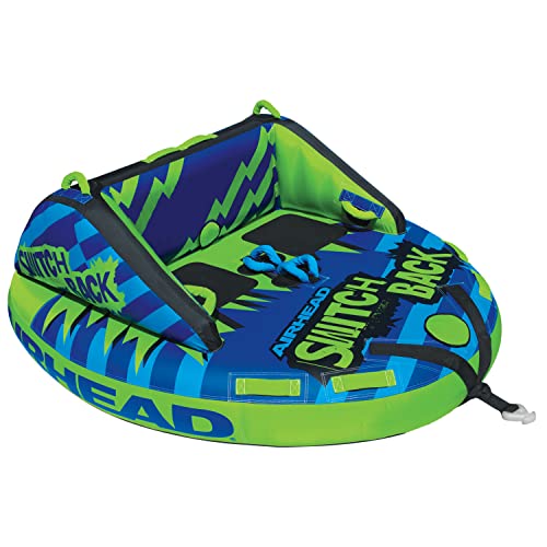AIRHEAD Switchback Towable 1-4 Rider Tube Green Blue Black