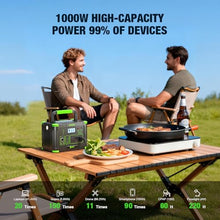 EBL 1000W Portable Power Station with 200W Portable Solar Panel