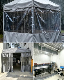 Insulated Pergola Divider Curtain, Gazebo Separator, Windproof Cloth