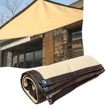 Outdoor Shade Netting,Sunscreen Shade Cloth,Sunblock Shade Net,Rectangular Sun Shade Sail,2×2m 3×3m 2×5m 3×4m 4×5m 4×6m 6×8m,Breathable Shade Mesh Tarp,Beige-10x20m/32.8x65.6ft