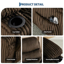 Garvee Oversized Power Lift Recliner Chair for Big and Tall with Wide Seat