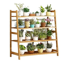 MIIKHI Plant standModern Rustic Plant Trellis Easy to Install Wooden Flower Stand Outdoor Corner Plant Shelf Plant Stand Multiple Plant Shelves Stand for Living Room T