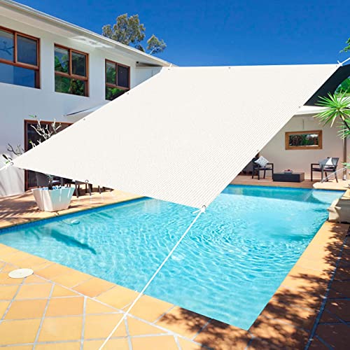 Outdoor Canopy 2.5x6m - Sun & Wind Protection Easy Setup Gazebo with Free Rope Ideal for Garden Patio Party White Pergola Shelter