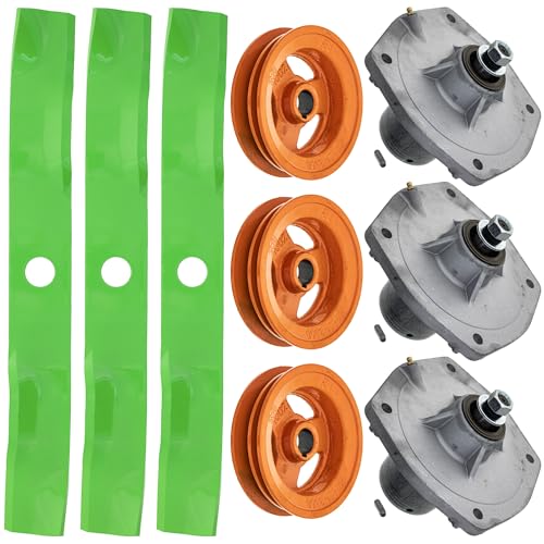 8TEN Blade Spindle Kit for Kubota K5647-92340 K5647-34510 60 Inch Deck