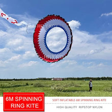 Yingfeida HFLY Giant 6m Inflatable Spinning Ring Kite Colorful