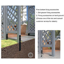 MELPHI Wooden Garden Arbor Arch with Trellis, Garden Trellis Arch for Plant Climbing, Pergola for Backyard, Lawn, Outdoor, Yard, Garden, Climbing Plants (Size : 140cm)
