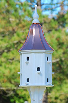 FHP Decorative Dovecote Bird House Bright Copper Bell Roof