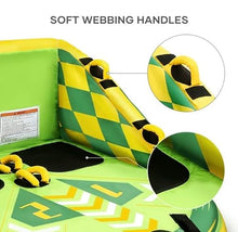 Generic Inflatable Towable Tube for Boating Waterskiing Green