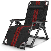 IIPOSAQQ Oversized Reclining Chair for Heavy Duty People Metal Steel Folding Camping Lounge Chair Outdoor Garden Lawn Pool Zero Chair Portable Camping Chair for Heavy People with Cushions