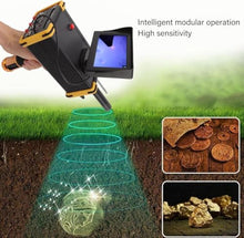 Metal Detector,Underground Gold Finder,Metal Scanner Detecting Machine with High Definition LCD Screen,Search Range 1000 Meters Range,Detecting Tool for Yellow