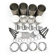 Rebuild Kit for Mitsubishi S4S-DT61TG S4S-Y2DT61TG Engine TORO GM 580D Groundsmaster 580-D Lawn Mower