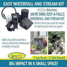 EASYPRO JAF9E Mini Just-A-Falls Complete Pondless Waterfall/Stream Kit