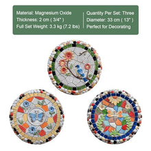 ZLyXZQG Outdoor Stepping Stones,1Pcs Stepping Stones for Garden,Paver Stones,Garden Stepping Stones Outdoor,Round Stepping Stones Decorative Garden Stones， Garden Decor Stepping Stone(1 Pack)