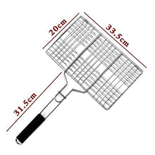 TEOYETTSF BBQ Grill Mat Reusable Barbecue Mesh Clip Non-stick Kitchen Cooking Grilling Liner Outdoor Accessories