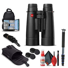 Leica 8x50 Ultravid HD-Plus Binoculars with Backpack, Monopod, Cleaning Set, Cap Keepers, and Neck Strap