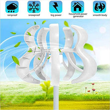 HYZHANHONG Small 1000W 12V 24V 48V Portable Vertical Wind Power Turbine Generator Kit, Nylon Bladesquiet Operation for Sailboats, Yachts, Campervans,220v