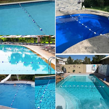 Swimming Pool Swimming Safety Partition Rope, Swimming Safety Rope Floating Safety Rope 1/2/3/4/5/6/7/8/9/493M Swimming Divider for Inground s/Beaches/Hazardous Areas, Equipment for Swimming
