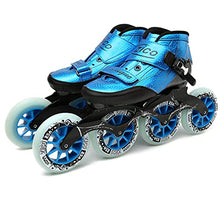 N\\C Carbon Fiber Inline Speed Skates Blackcomplete3