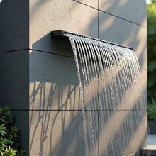 Aenmezen 150cm Pool Fountain Spout, Stainless Steel Waterfall Overflow