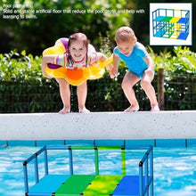 Funphix Swimming Pool Platform for Toddlers and Kids - Outdoor Learn to Swim Playset