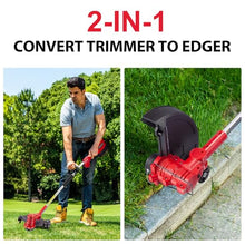 40V 21" Cordless Lawn Mower + 13" String Trimmer & Edger
