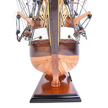 Old Modern Handicrafts USS Constellation Ship Model Red