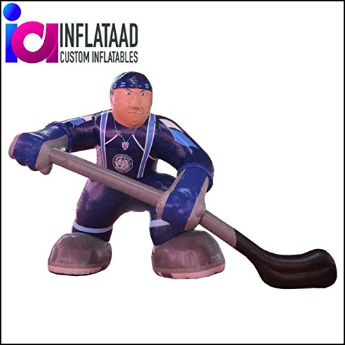 Inflata Ad Inc. Inflatable Hockey Player Blue