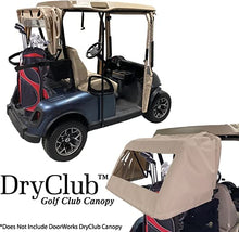 DOORWORKS GOLF CART ENCLOSURES Tan Vinyl Golf Cart Cover