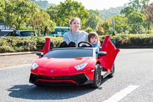Freddo 24V Lamborghini Aventador Brushless 2-Seater Ride-On Car Red