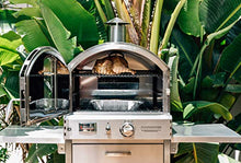 Summerset 'The Oven' Outdoor Freestanding Large Capacity Gas Oven with Pizza Stone, Smoker Box and Mobile Cart, 304 Stainless Steel Construction, Natural Gas