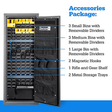 SecureIt Agile Model 52 Pro Gun Safe Grey - Biometric Home Firearm Storage