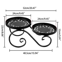 RWGOVLU Plant Stand Indoor Metal Plant Stands Indoor Balcony Flower Stand Garden Plant Holders Display Iron Flower Rack