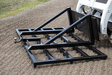 Dirt Rake 78" Skid Steer Landscape Attachment Harley Rake Land Leveler