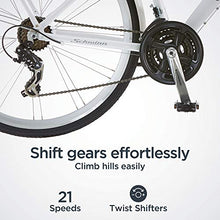 Schwinn Discover Hybrid Bike 21-Speed 28-Inch White