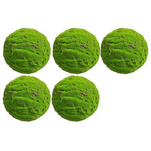 Green Artificial Moss Balls, Handmade Sphere Moss Hanging Balls for DIY Wedding Party Home Hotel Decoratio, Hangin Plants Landscape Landscaping Ball (Color : Diameter: 45cm/17.71in, Size : 5pcs)