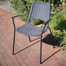 KETTLER Metro Rope Stackable Arm Chair Set (6)