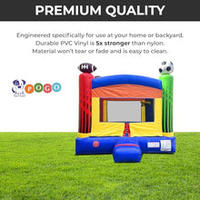 Pogo Bounce House Crossover Deluxe Sports Inflatable Bounce House