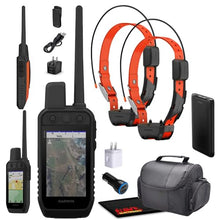 Garmin Alpha 300 Handheld Tracking System with 2x TT25 Collars, Field Bag & Accessories Black