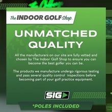 The Indoor Golf Shop SIG10 Golf Simulator Enclosure with SIGPRO Screen