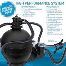 Hollowell Industries - Manufacturers of Doughboy Pools, 12’ x 24’ Oval Swimming Pool Above Ground, 52” Steel Wall Pool Kit - Includes Pool Liner, Sand Filter, Pump, and Skimmer - Made in USA