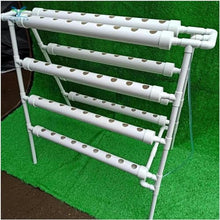 Hydroponics Growing System 72 Sites 8 Pipes Hydroponic Grow Kit Garden Planting Equipment Nft Soilless Balcony Indoor Greenhouse Tool Lettuce Strawberry Hydroponic Tower