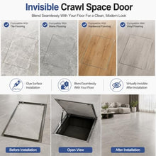 Custom Crawl Space Access Door Recessed Floor Hatch