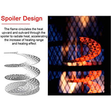AIZYR Stainless Steel Outdoor Garden Patio Heater Propane Gas Heater Warmer Glass Tube with Rain Cover for Camp BBQ Parties(12KW),D