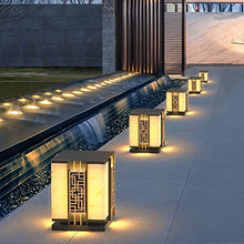 VELLOW Solar Post Lamp Post Cap Light,Gate Garden Stainless Steel LED Solar Column Lamp Lantern,Courtyard Outdoor Waterproof Villa Fence LED Stigma Lamps,Landscape Lighting for Porch, Terrace, Deck